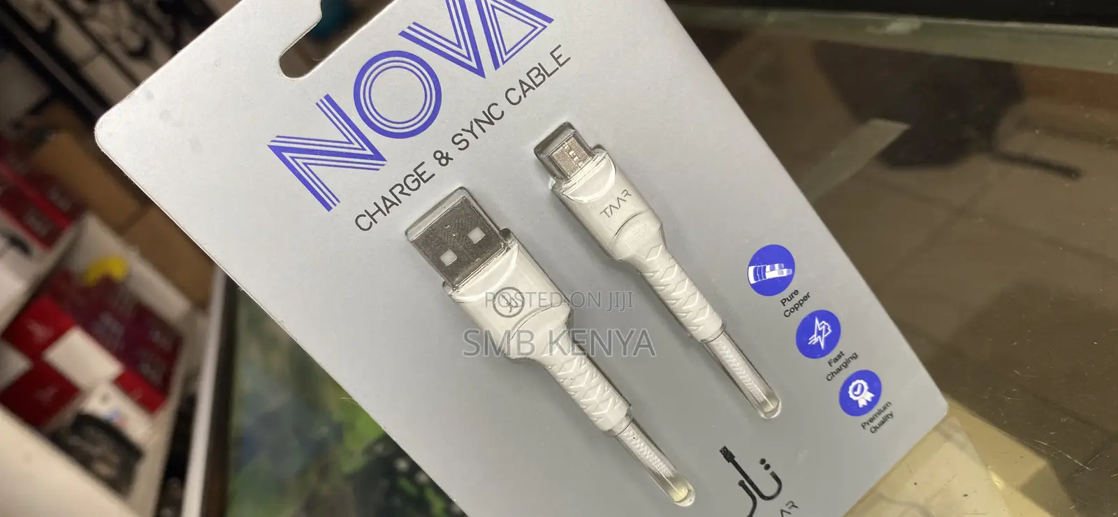Nova 3A Gorilla Fast Charging USB Android Cable(6m Warranty)