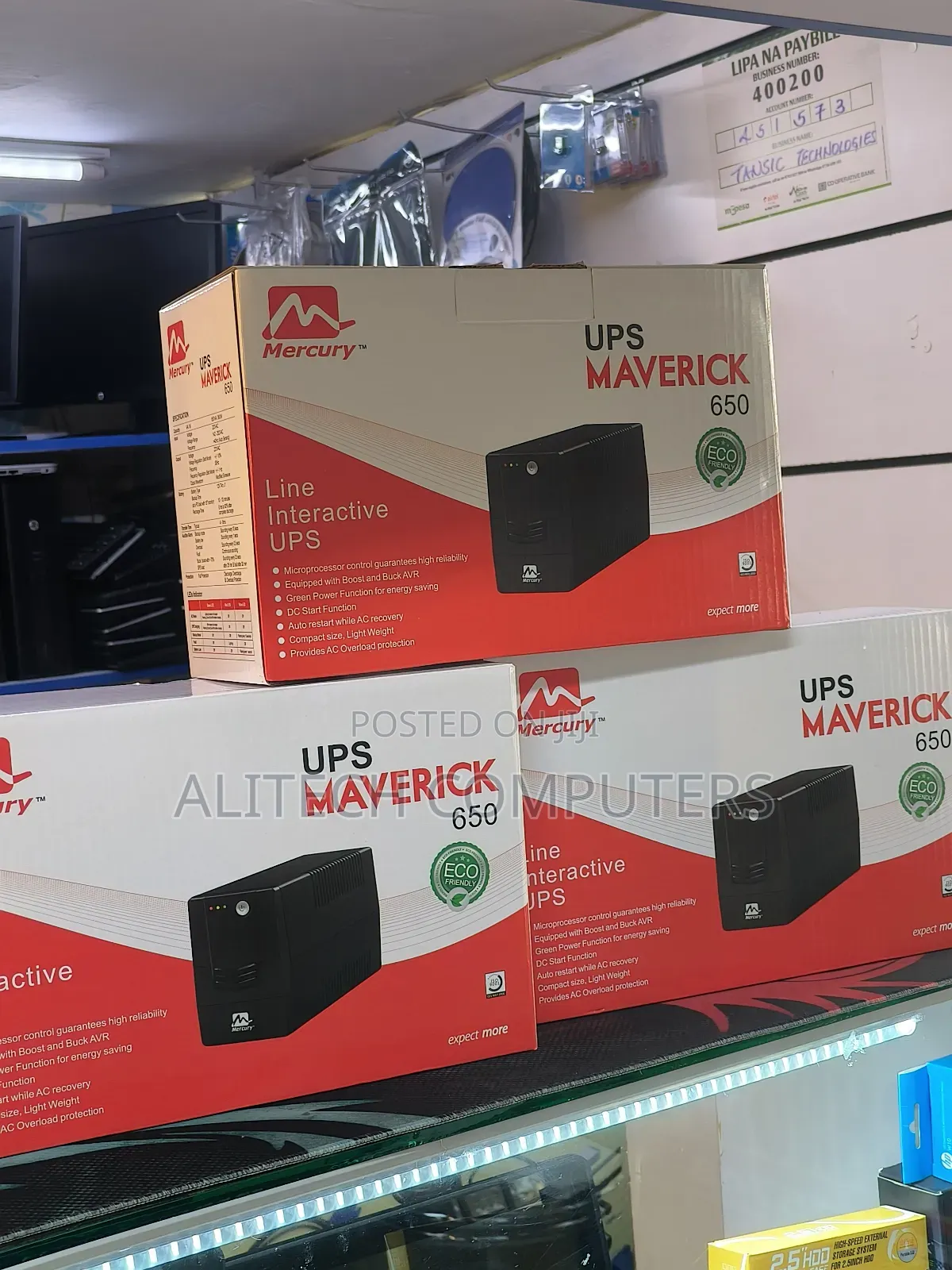 Mercury Ups 650va