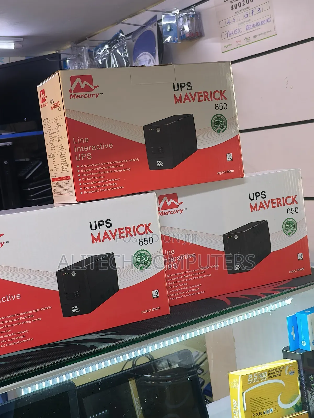 Mercury Ups 650va