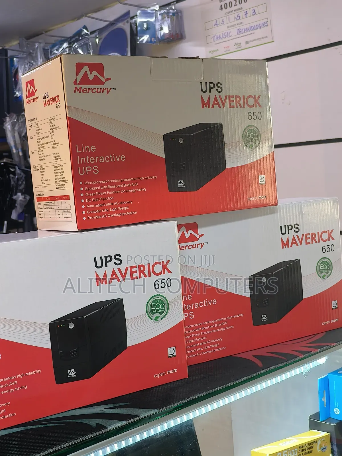 Mercury Ups 650va