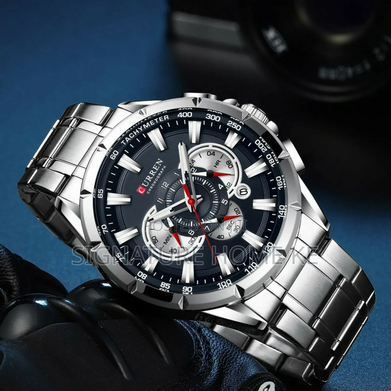 Curren Watch-Silver