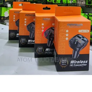 Amaranth Acc to Z Wireless Fm Transmitter Car Mp3 Player 24W