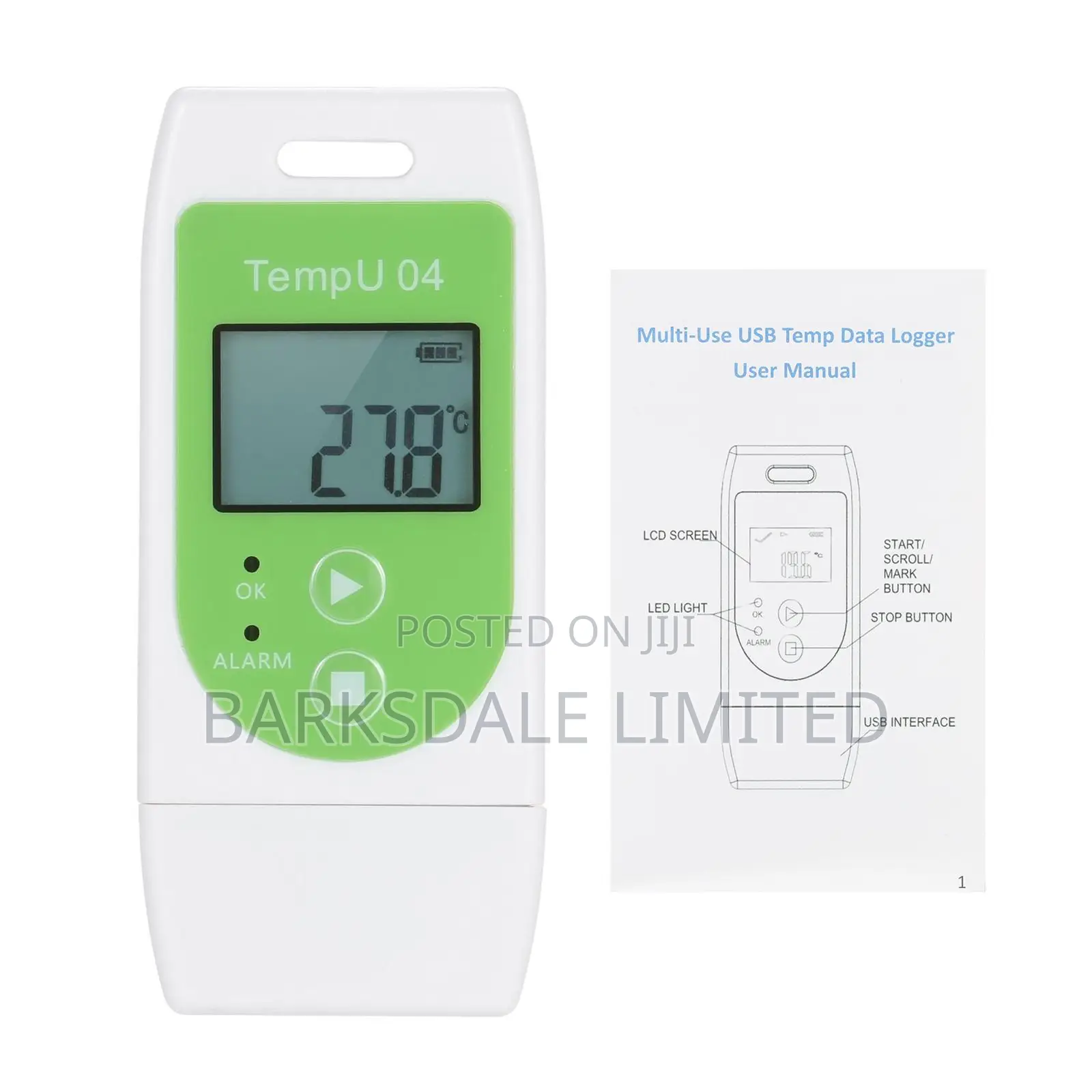 Data Logger USB Temperature Datalogger Reusable Multi-Use