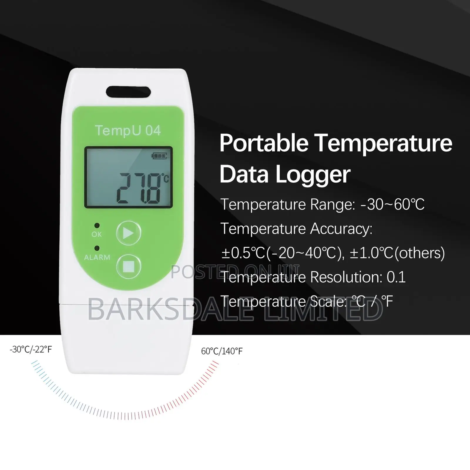 Data Logger USB Temperature Datalogger Reusable Multi-Use