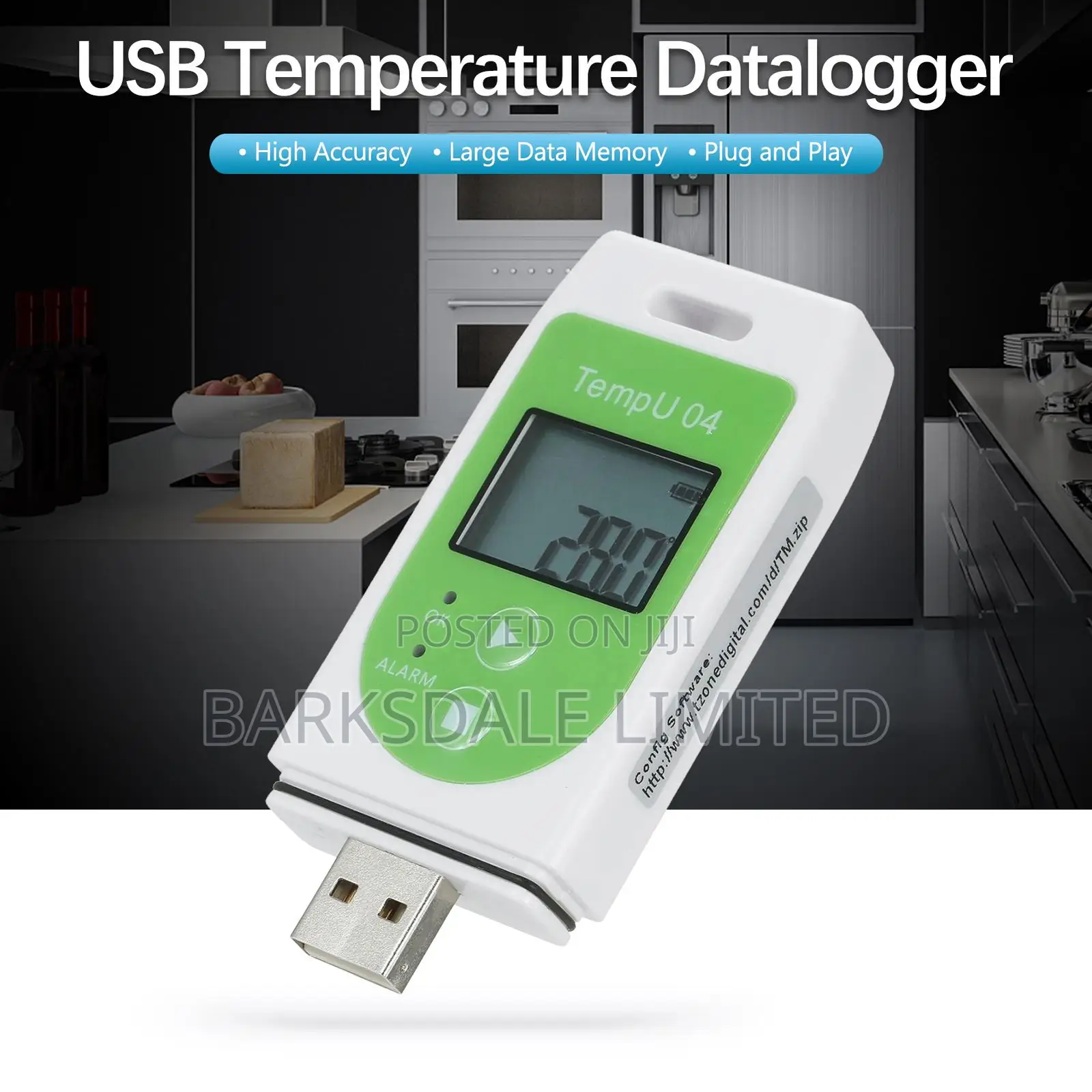 Data Logger USB Temperature Datalogger Reusable Multi-Use