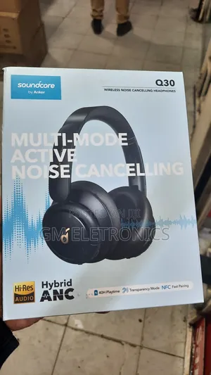 Anker Q30 (Life Tune) Active Noise Cancelling Headphones.
