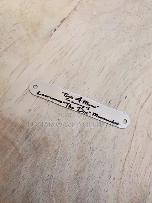 Customizable Metal Tags(Stainless Steel or Aluminum)