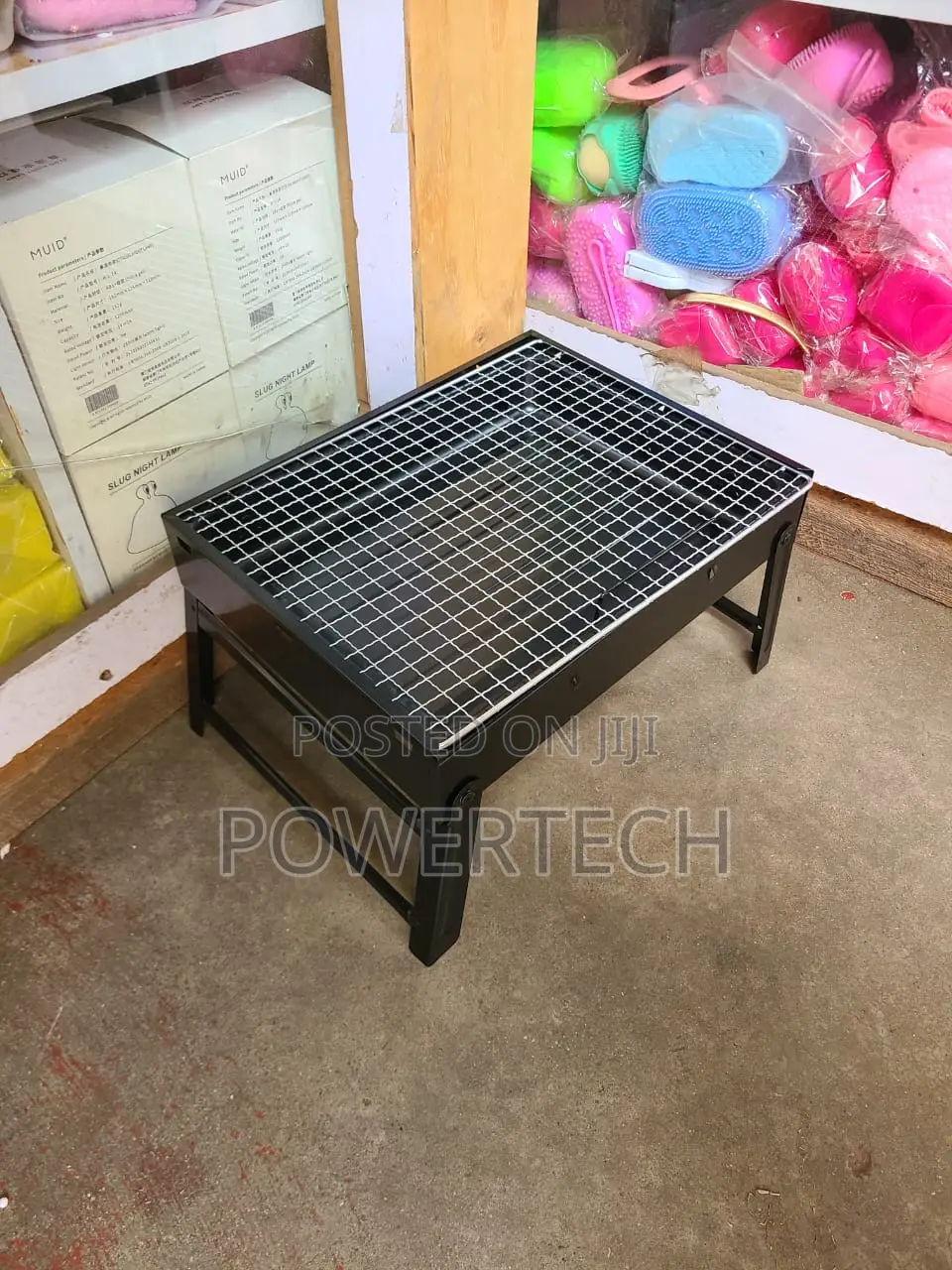 Foldable Portable Barbecue Charcoal Grill *