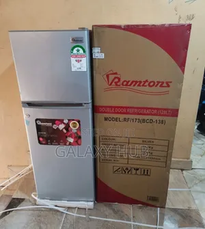 Ramtons 128 Litres Rf173 Double Door Refrigerator