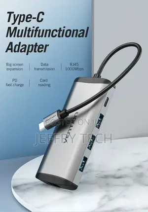 Vention CNDHB Type C8 in 1 Multi-Function Docking Station