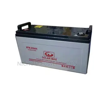 Solarmax High Quality 12V 200ah Deep Cycle Gel Solar Battery