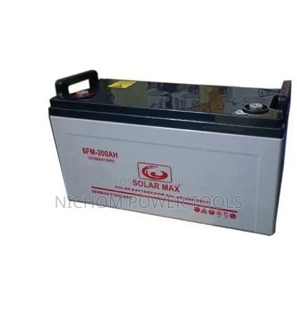 Solarmax High Quality 12V 200ah Deep Cycle Gel Solar Battery