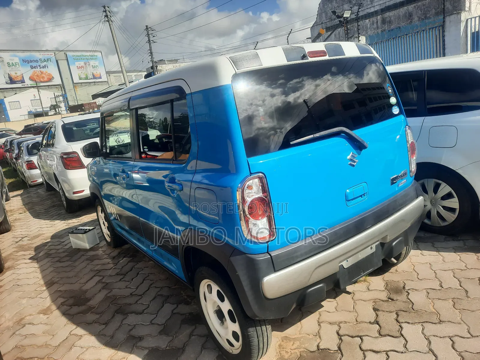 Suzuki Hustler 2017 Blue