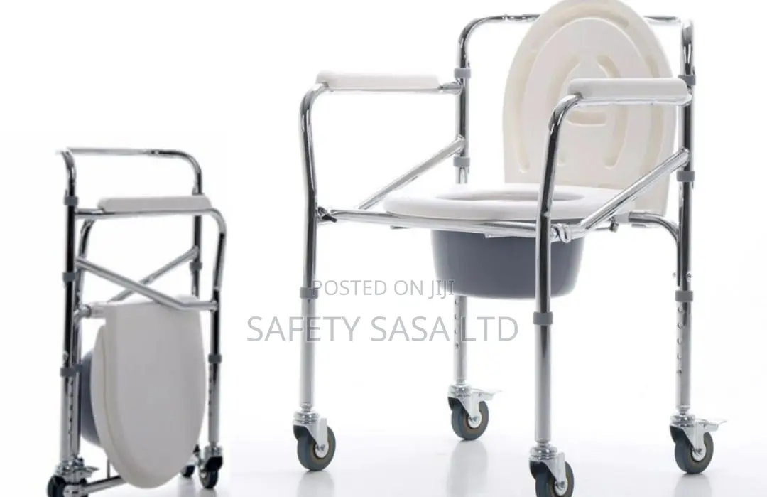 Commode Chair With Wheels