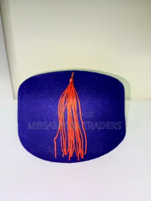 Awololowo Cap/Kazu Cap/Royal Hat/African Cap/Nigerian Cap