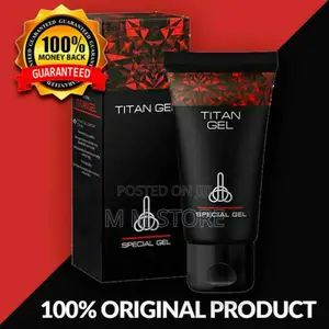 Titan Gel Enlargement Cream Erectile Dysfunction Red and Gold