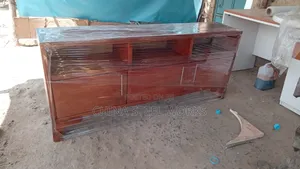 Modern Mahogany TV Stand