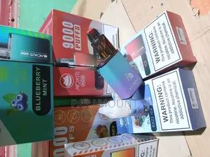 Blue Razz Ice. Refillable Vape With Free Juice