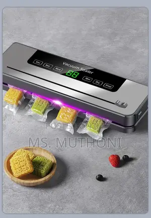 Electric Vacuum Sealer Machine With 10pcs Packaging Papers