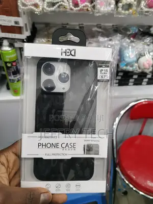 iPhone 15 Pro Max HDD Camouflage Black Standing Grip Case