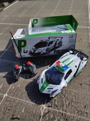 Remote Control Police Toy Car for Kids