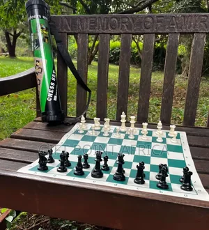 Large Roll Up Chess Mat With a Case Tube