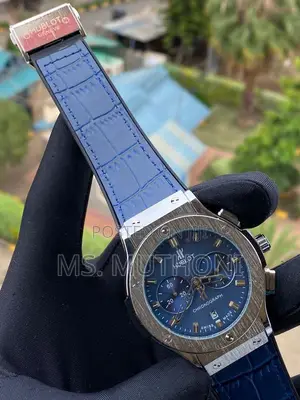 Battery Powered Hublot Chronograph Gents