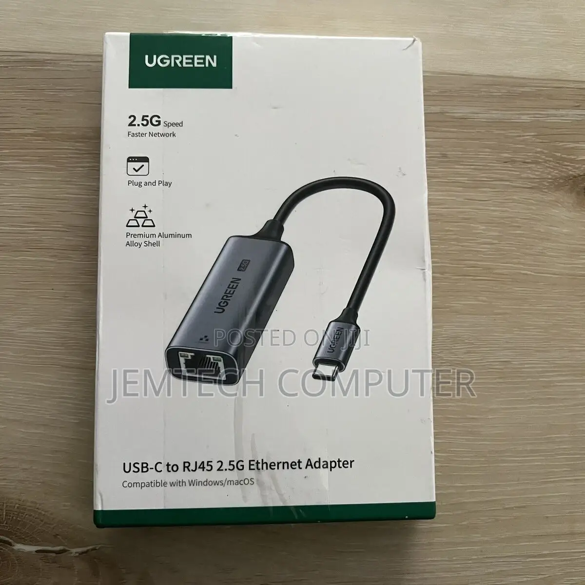 UGREEN USB-C to USB 3.0 Hub (3 Ports) + Gigabit Ethernet^