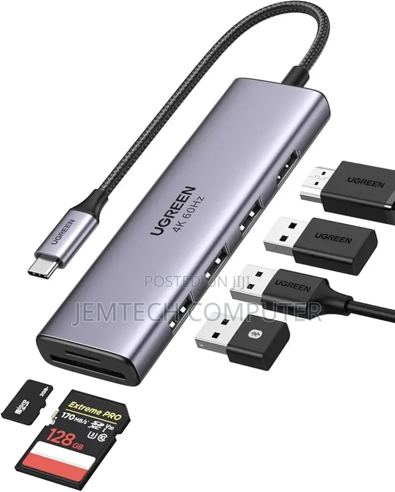 Ugreen 6-in-1 USB-C Multifunction Adapter
