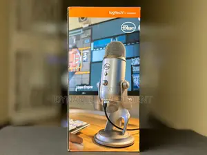 Logitech for Creators Blue Yeti USB Microphone for Streaming