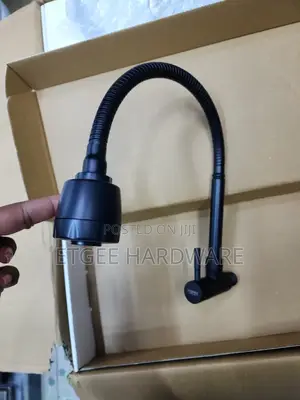 Wall Flexible Kitchen Tap Brimix- Black