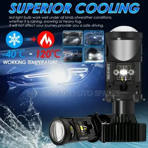 Bi-Led Mini Projector Headlights Bulbs 2500w Set