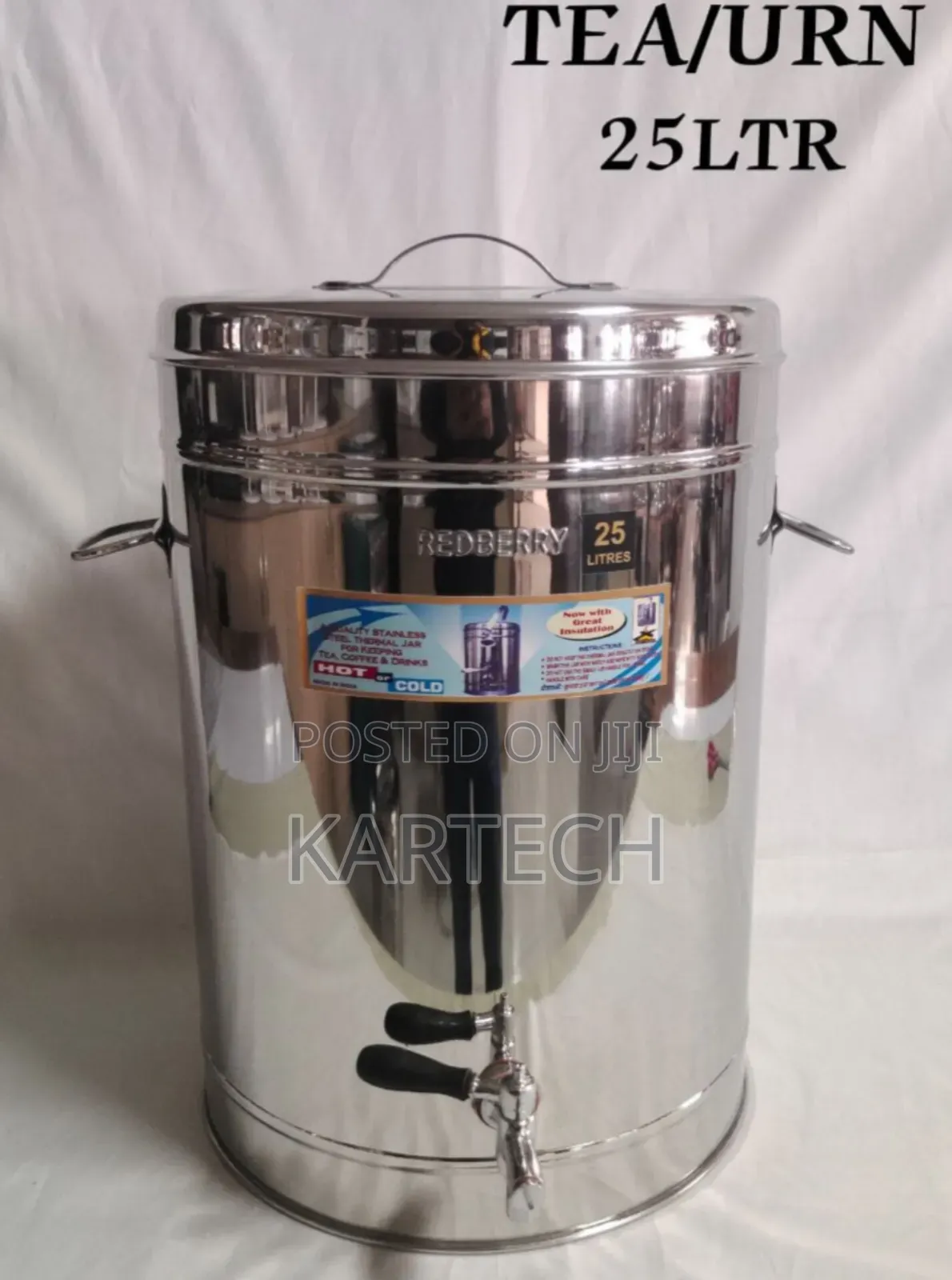 Redberry 25 Litres Premium Range Tea Urn