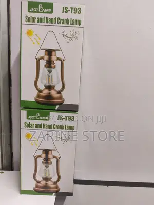Solar Hand Crank Lamp