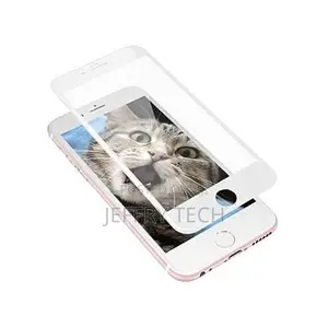 Glass Screen Guard for iPhone 7 - White