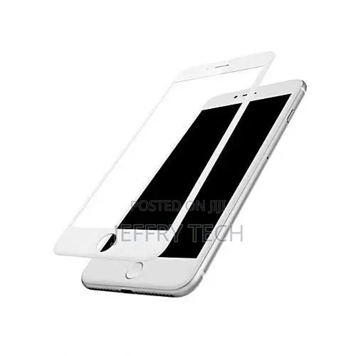 Glass Screen Guard for iPhone 7 - White