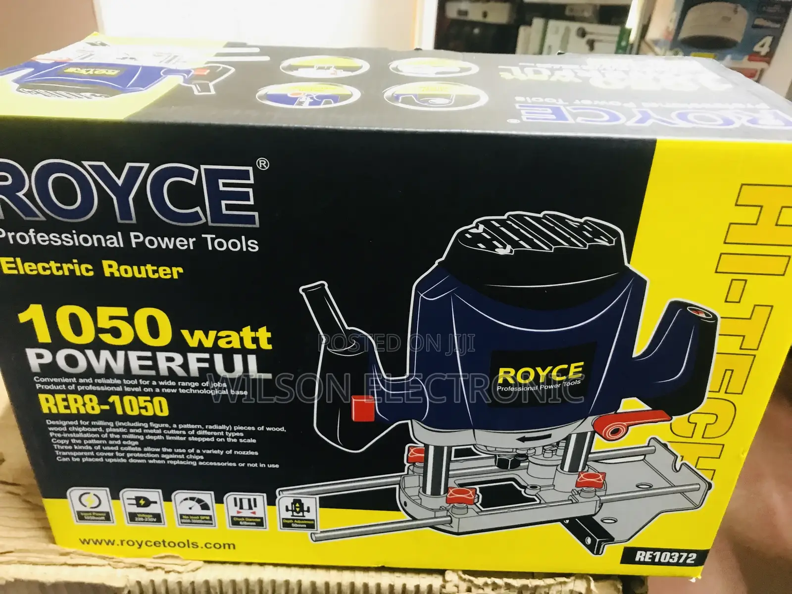 Royce Electric Router. 1050w