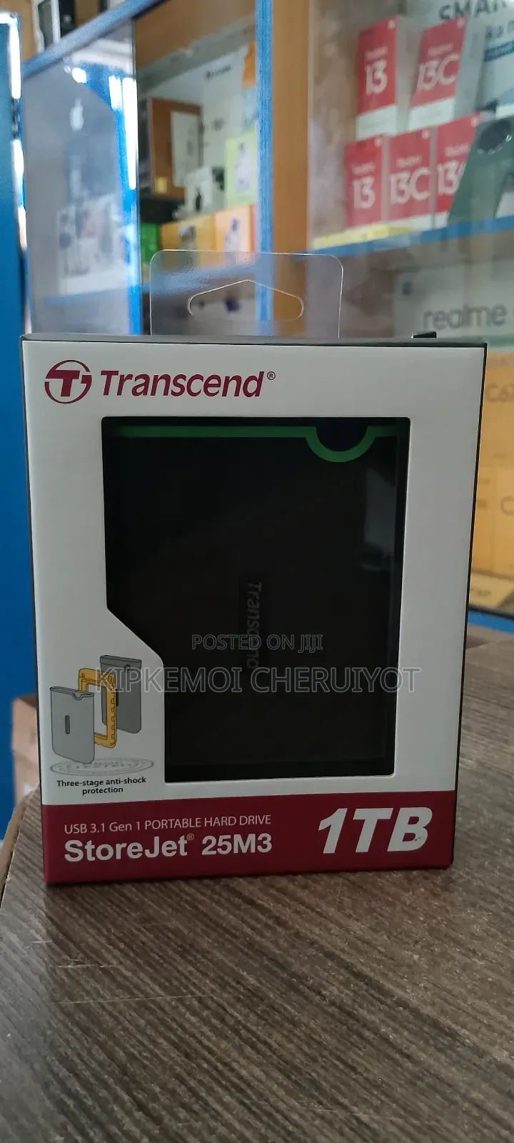 Transcend 1tb Portable External Hard Drive