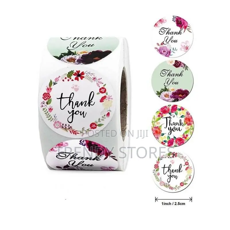 Thank You Sticker Notes Roll