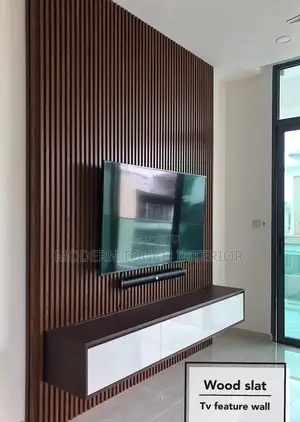 Dark Brown Fluted Wallpanels