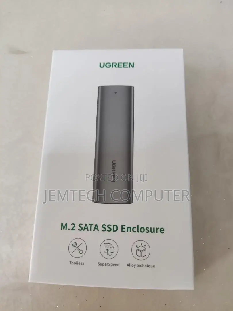 ~UGREEN - 2 in 1 M.2 SATA SSD Enclosure^2 in 1