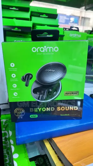 Oraimo OTW-630 Hybrid Noise Cancellation Earbuds(Black)
