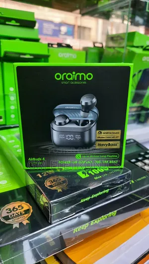 Oraimo OTW-340 Airbuds 4 ENC Wireless Earbuds.