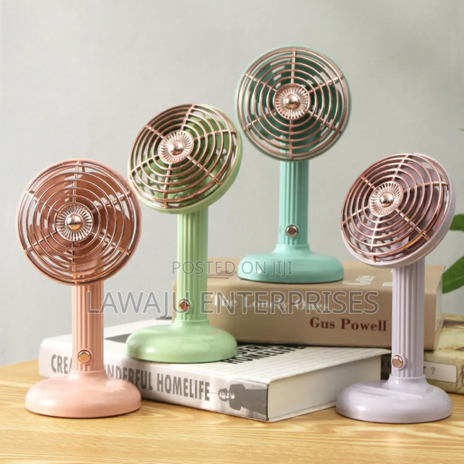 Rotatable Silent Desktop Fan
