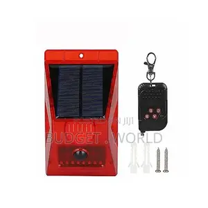 Theft Deterrent Repeller for Outdoor Solar Alarm Lamp