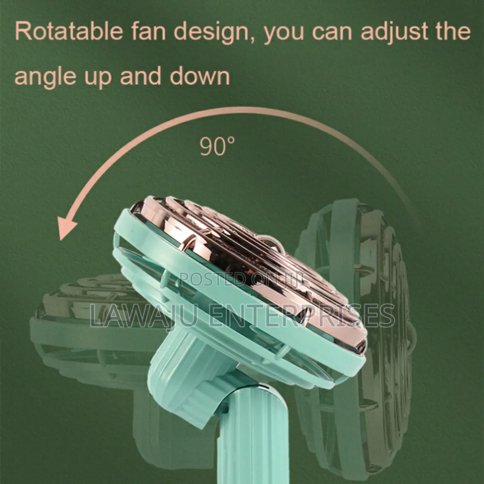 Rotatable Silent Desktop Fan