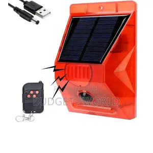 Alarm Sound Security Ip65 Waterproof at Solar Alarm Lamp