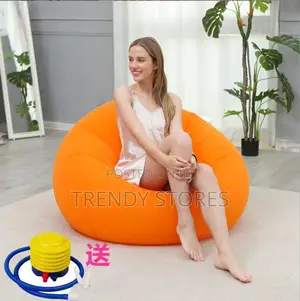 Orange Inflatable Sofa
