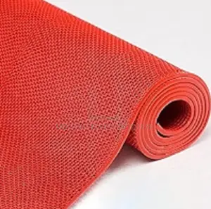 PVC Perforated Red Carpet
