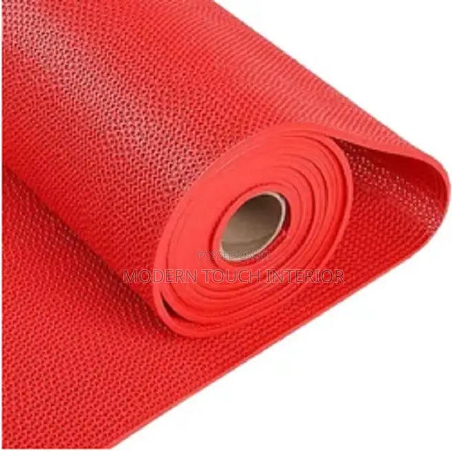 Spaghetti Red Coil Mat